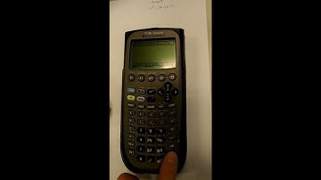 How To  Program TI 89 Quadratic Formula