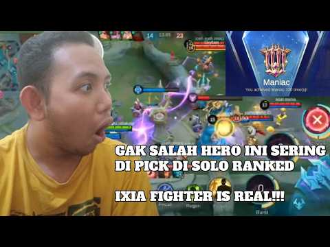 Hero Rusak Defense Gila Gilaan! Ixia Fighter Cocok Buat Kalian Ketika Solo Ranked😍
