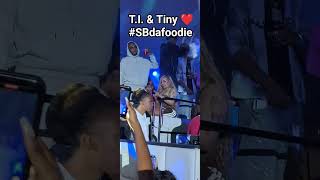 T.I. & Tiny ATL after party #SBdafoodie #ThefoodqueenSB #rapper #rapmusic