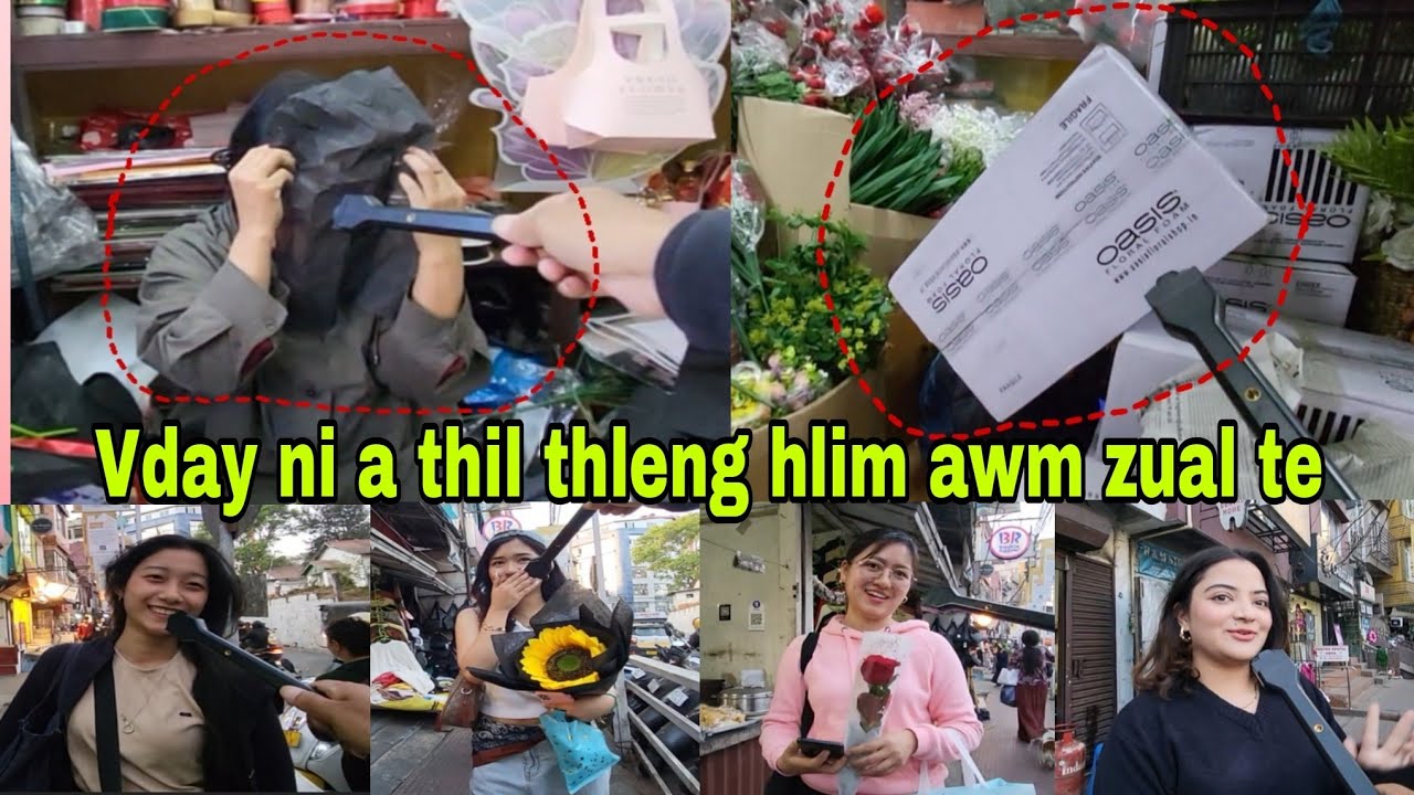 VDAY NI A AIZAWL DAWRPUI VENG CHHUNGA THIL THLENG MAWLH MAI HIAN NGAIHTUAH NA A TI ENG LO KHAWP MAI