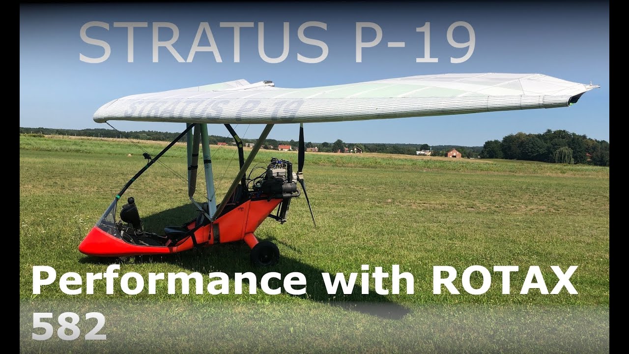 Szybki Stratus P-19 - jak lata z Jazz 2000,Rotax 582