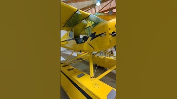 Piper Cub On Floats | Civil Aviation On Display | Iowa Aviation Museum | Greenfield, Iowa