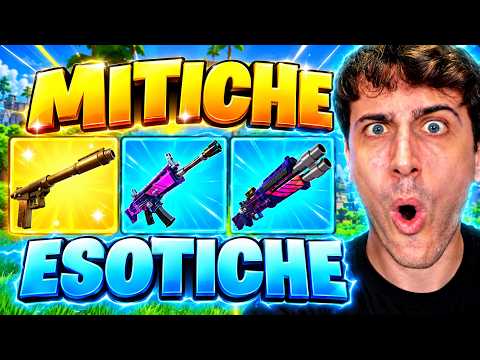 Gioco con SOLO Armi MITICHE ed ESOTICHE del FORTNITEMARES! Fortnite ITA