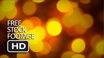 Free Stock Footage - Loop Bokeh Depth of Field 3