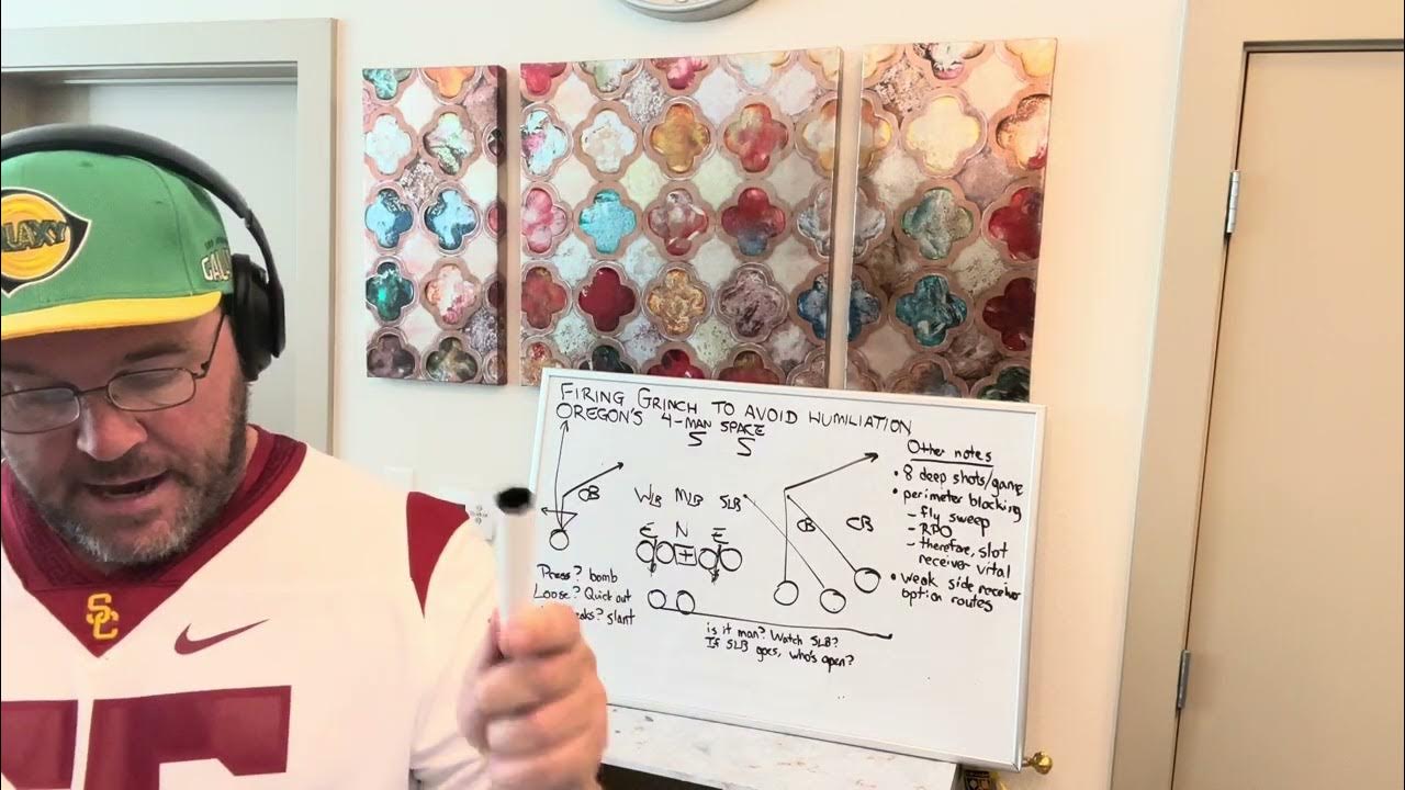 Friday Night Chalk Talk USC can adjust on defense YouTube