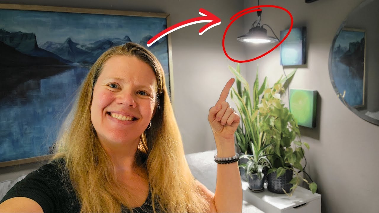 UFO Light! Best Grow Light for Indoor Plants? 100W Full Spectrum LED Waterproof & Powerful