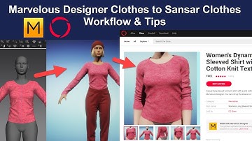Marvelous Designer to Sansar Workflow Tutorial & Tips