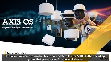 AXIS OS SBOM- Technical update