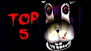 Top 5 SCARIEST FNaF VHS Tapes (spoilers alert)