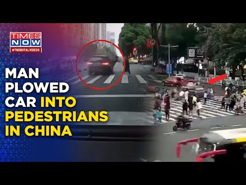 Man Drove His Car Into Pedestrians Leaving Five Dead In Guangzhou