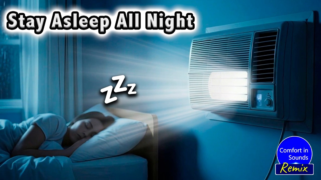 Белый шум дождя и кондиционера – 10 часов для глубокого сна