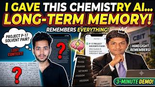 Details We Built a Chemistry Research App That Remembers Your Work | ChemR&D + Hindsight Update