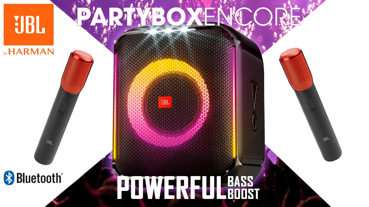 Review JBL Partybox Encore - Altavoz Bluetooth para Fiestas con Microfono 