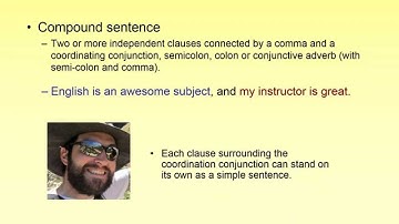 Grammar and Punctuation Lesson 2 - Sentence Types and Commas