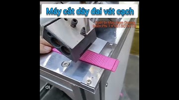 Máy cắt dây đai Dao cắt vát đầu dây / Máy Cắt nhiệt cắt dây đai Dao nghiêng #thietbimaynamduong