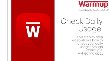 MyHeating App: Check Daily Usage