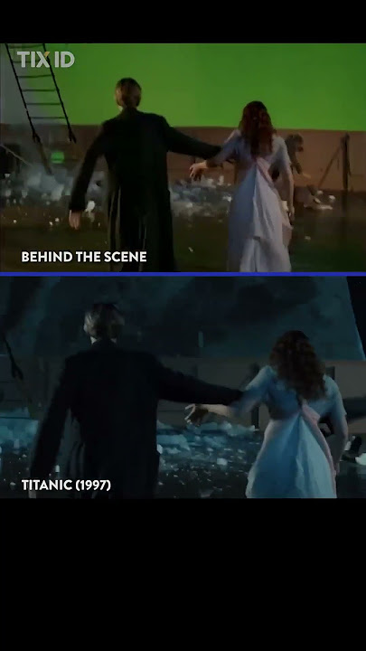 Behind The Scene Titanic 1997 #titanic #titanicmovie