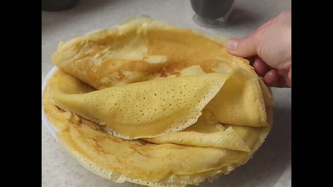 Млинці на залишках закваски