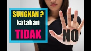 Cara RAHASIA mengatasi rasa SUNGKAN