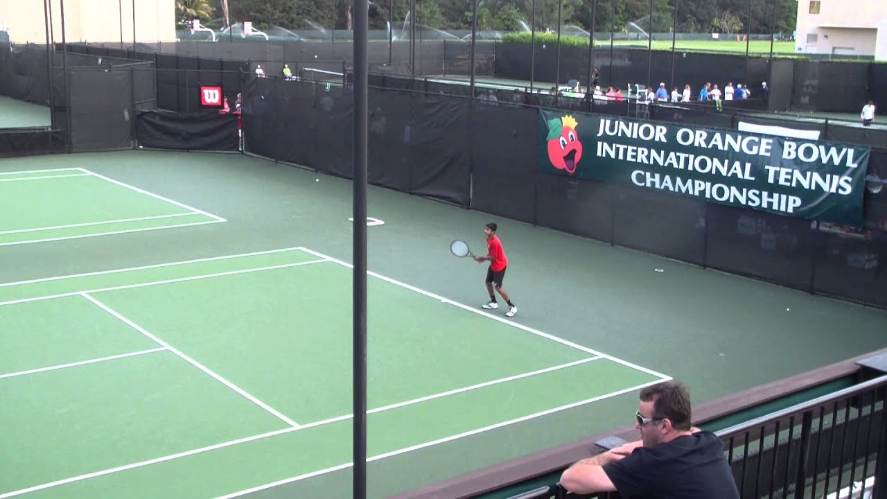Sameer Kumar - 3rd Rd 50th Junior Orange Bowl International Tennis Championship