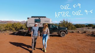 Post-Work Vlog | Living Full-Time in our Truck Camper!!!
