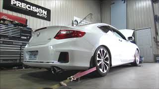 Precision Auto Canada Accord J35Y2 Dyno tuning 2018 Precision Auto Canada Accord 2 0t Cvt Dyno Tuning Session 2022