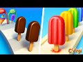 Ice Cream Stack VS Popsicle Stack - All Levels Satisfying Walkthrough Gameplay