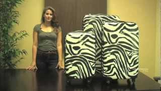 Rockland F195 3-Piece Lightweight Hardside Spinner Luggage Set