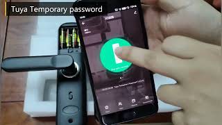 The smart lock for the Tuya wifi version and TTlock bluetooth version