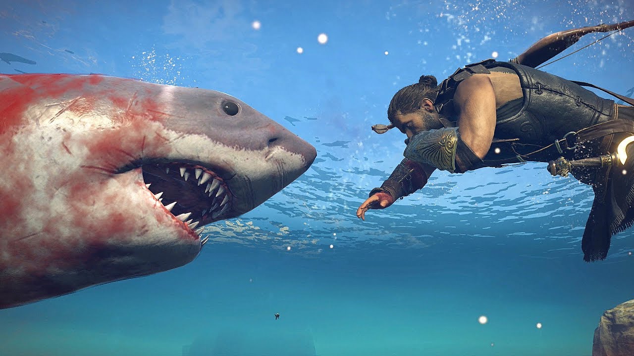 Assassin's Creed Odyssey Shark Attack & Shark The Vagrant Ultra