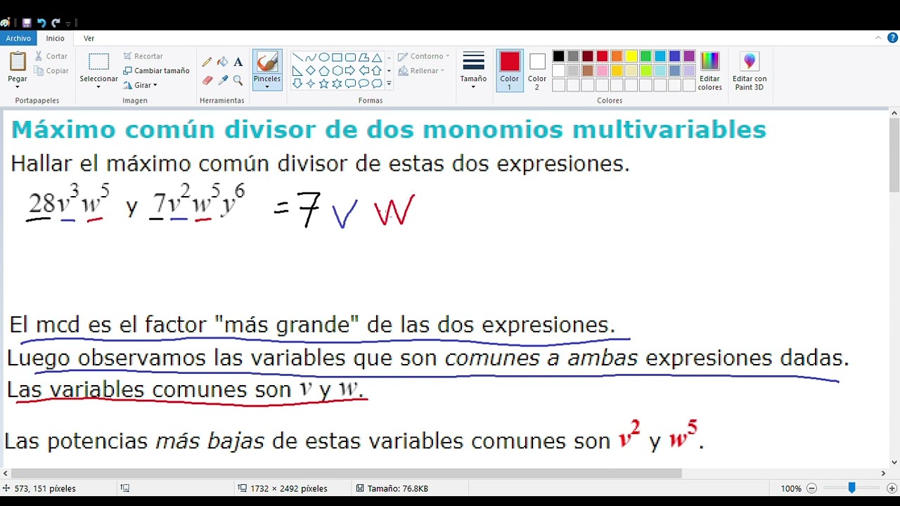 Cual es el maximo comun divisor de 12