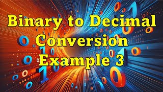 Salb 1c  Bin2dec  How To Convert A Binary Number To Decimal Exdanle 3 Subnetting A Little Bit