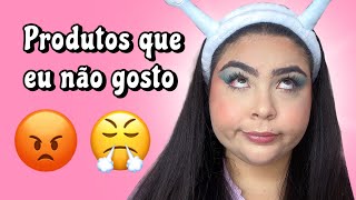 PRODUTOS QUE EU NÃO GOSTO E QUE ESTÃO ESQUECIDOS NA MINHA PENTEADEIRA | Dourada todo dia em março 🎉