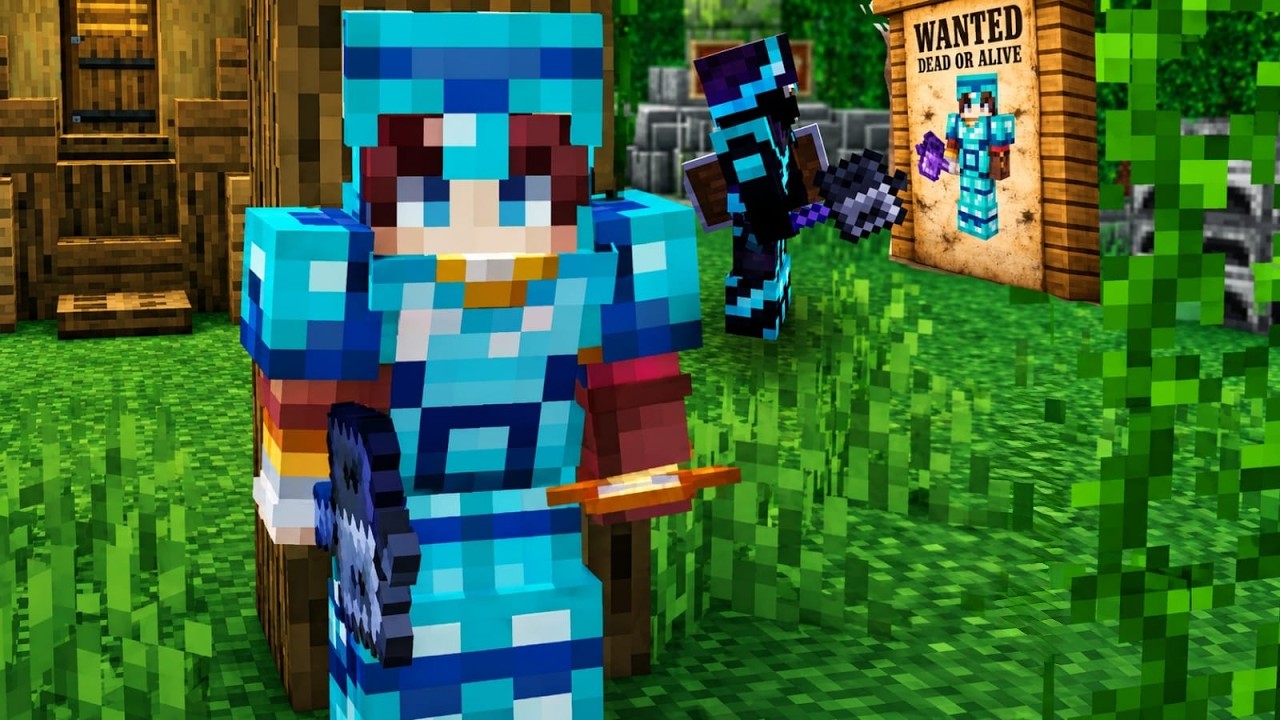 I Got Hunted on the DEADLIEST MCPE Hardcore Minecraft SMP - YouTube