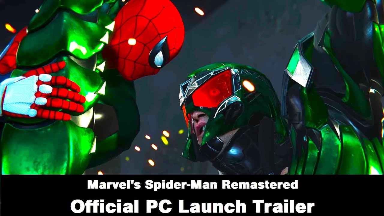 Marvel's Spider-Man Remastered – Launch Trailer I PC Games 