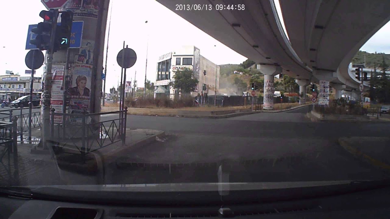Typical Greek Driving...No one cares for the traffic lights... YouTube