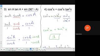 8.4.3 - Simplify with Cofunction Identities (Warm Up) Update