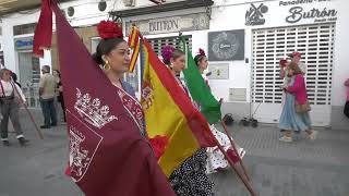 LA HERMANDAD DEL ROCÍO DE CHICLANA INICIA SU PEREGRINACIÓN ANUAL HASTA LA ALDEA ALMONTEÑA