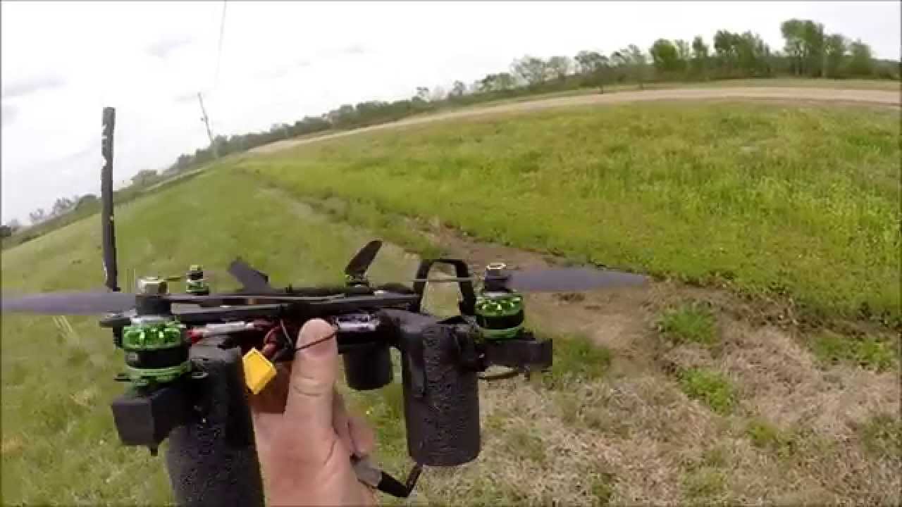 New DIY Mini 250 class Quad Maiden flight FPV