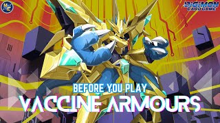 Before You Play: Vaccine Armours -- BT-16 Deck Discussion!!