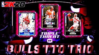 I used this Chicago Bulls Triple Threat TRIO w\/Galaxy Opal MICHAEL JORDAN \& this happened...