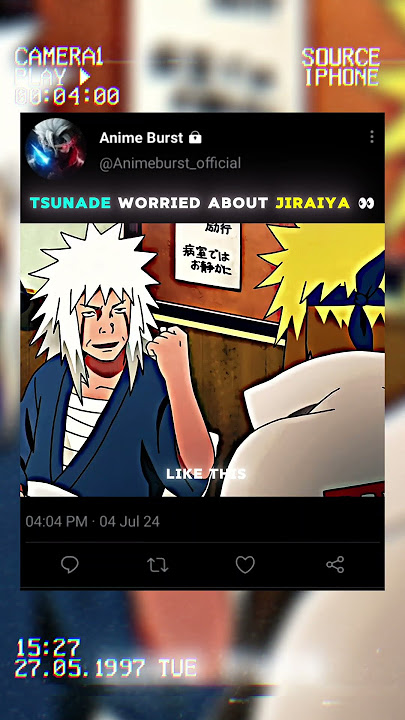 Tsunade Worried About Jiraiya 👀 || #shorts #shortvideo #naruto #narutoshippuden #jiraiya #viral