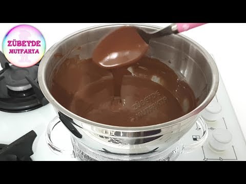 BENMARİ USULÜ ÇİKOLATA NASIL ERİTİLİR? Buharda Çikolata Eritme - Zübeyde Mutfakta