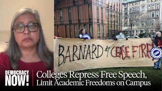 Palestine Exception: U.S. Colleges Suppress Free Speech, Academic Freedom for Students & Professors