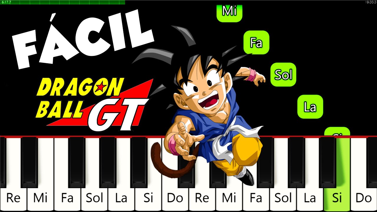 Mi corazon-encantado-dragon-ball-gt-easy-piano