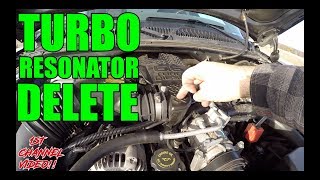 Duramax LB7 Turbo Resonator Delete Duramax LB7 Turbo Resonator Delete