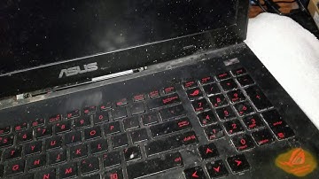 ASUS G751J Disassembly RAM SSD Hard Drive Upgrade Repair