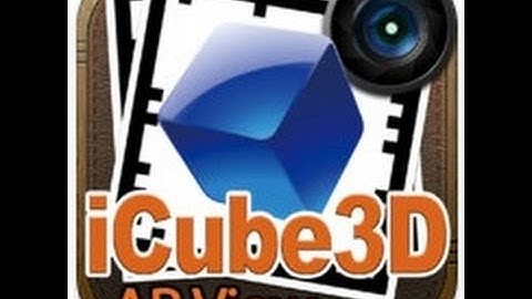 iCube 3D AR View iPad App Video Demo - CrazyMikesapps
