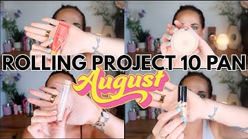 ☀️👙 Rolling Project 10 Pan 2025 - Update #7 - August ☀️👙 This Month Was Slow...