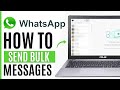 How to Send Bulk Whatsapp Messages (Without Saving Number)